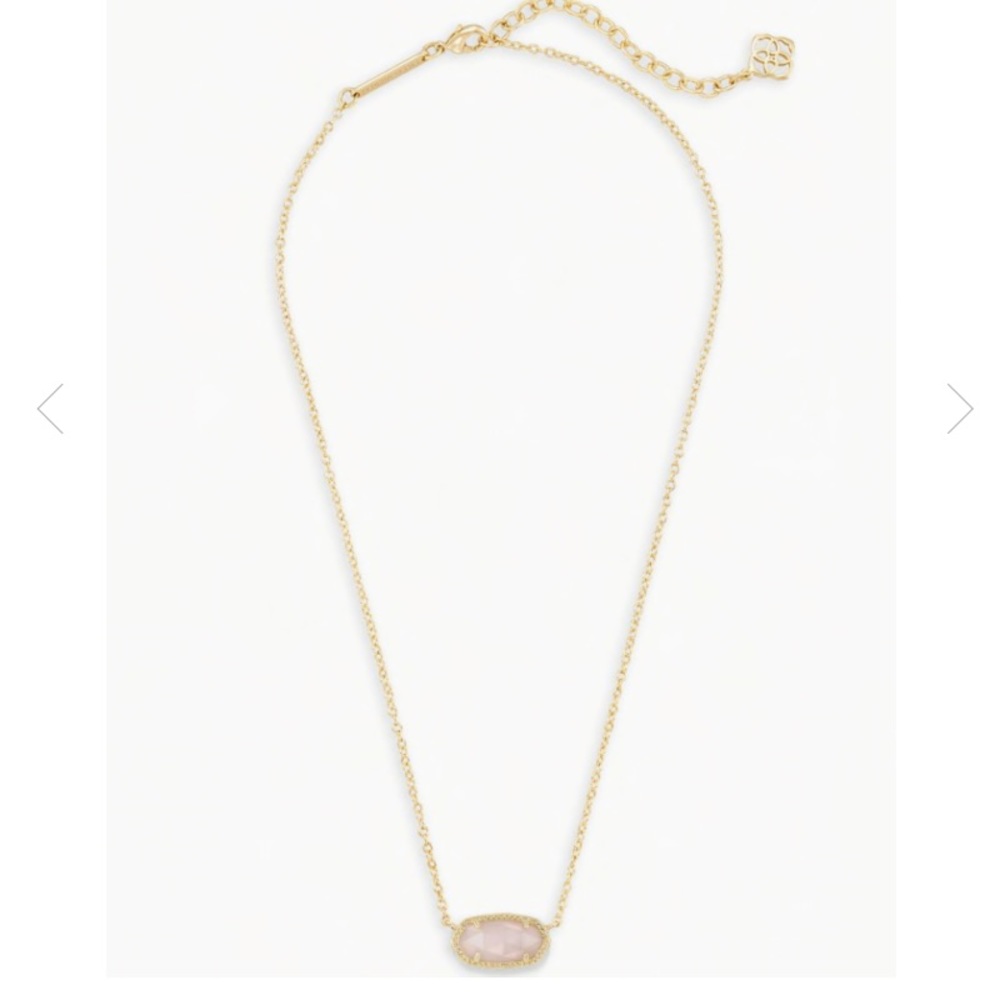 Elisa Pendant Necklace in Silver